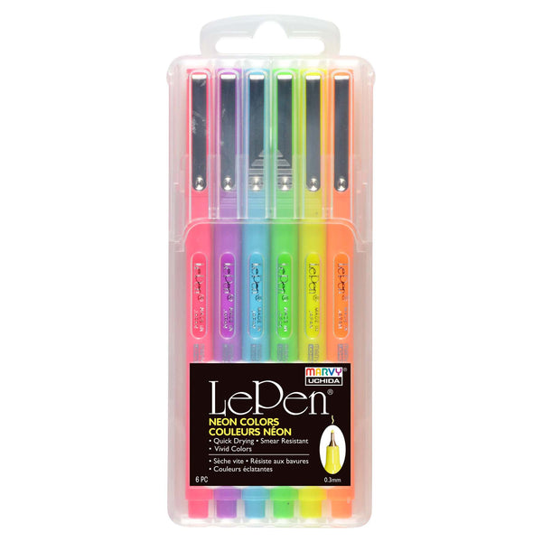 LePen Flex Set 6/Pkg Pastel Colors