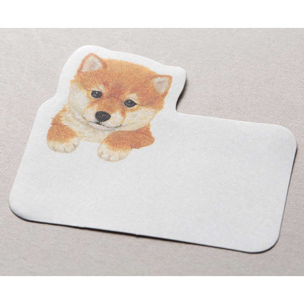 Notas adhesivas de cachorro de Shiba Inu