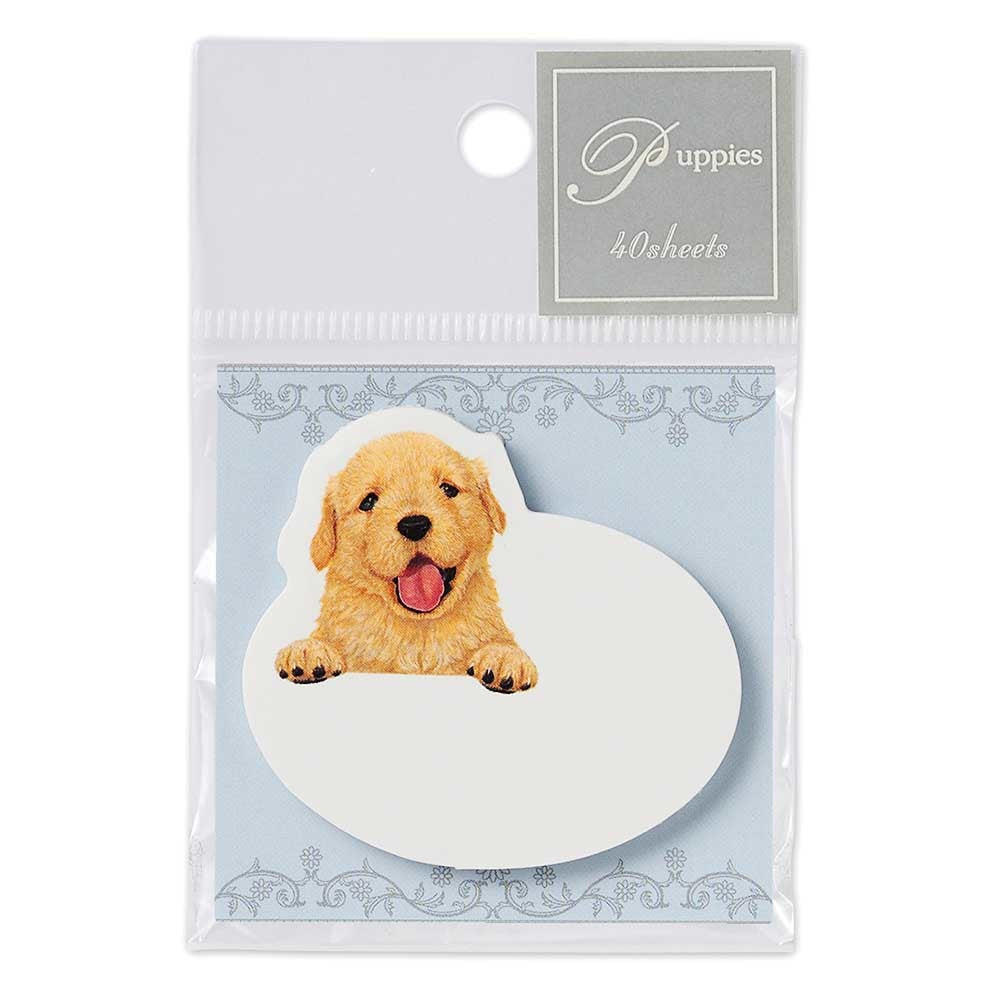 Golden Retriever Puppy Sticky Notes