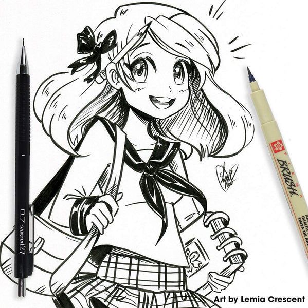 Manga-Comic Pro Pigma Micron Pens - 8 Piece Set