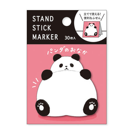 Panda Bear Belly Sticky Notes Mind Wave