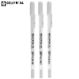 Showcase your creativity with Bright White GellyRoll Pens! These opaque white pens offer smooth flowing ink that looks a smooth as ice cream! 