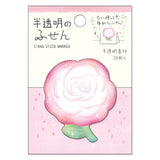 Rose Translucent Sticky Notes Mind Wave