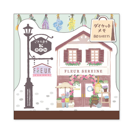 Flower Shop Boutique Memo Pad Kotorimachi Shopping Street