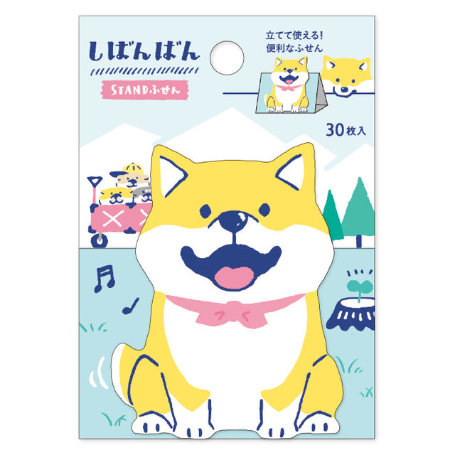 Shibanban Shiba Inu Outdoor Sticky Notes Mind Wave