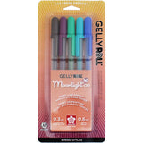 Gelly Roll Lunar Moonlight Fine Point Pens 5/Pkg