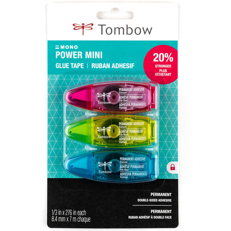 Power Mini Glue Tapes 3-Pack Tombow