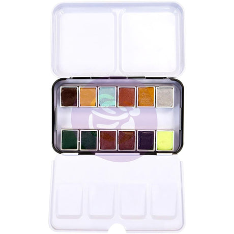 Prima Watercolor Pans Essence 12/Pkg