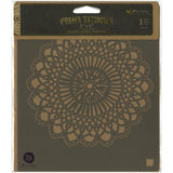 Doily Prima Designer Stencil 6"X6"