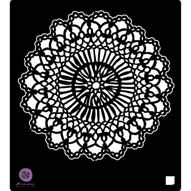 Doily Prima Designer Stencil 6"X6"