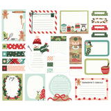 Diario con troqueles de Baking Spirits Bright Bits &amp; Pieces, paquete de 24 