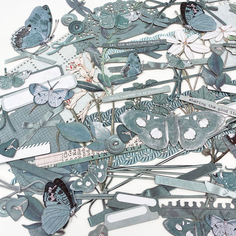 Color Swatch: Eucalyptus Laser Cut Outs Elements