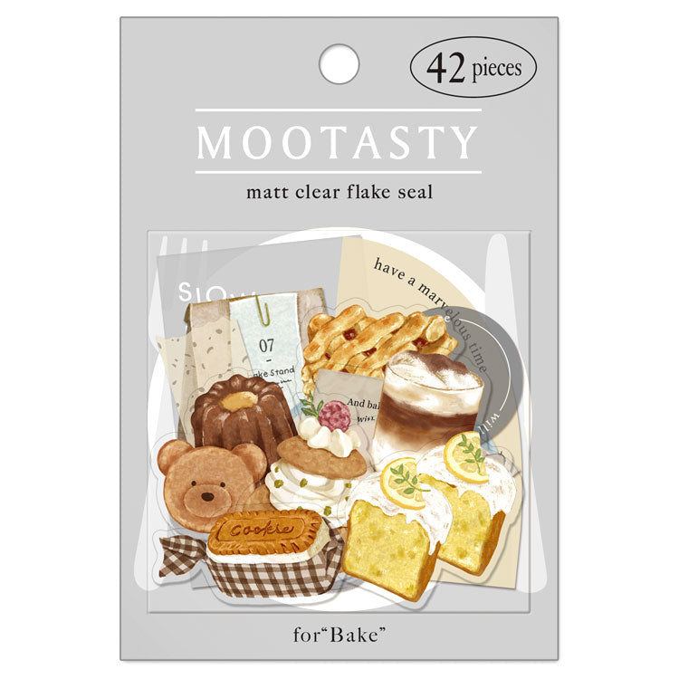 Pegatinas para hornear en hojuelas de Mootasty (42 piezas)