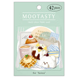 Mootasty Flake Sticker Cafe (42 pieces)