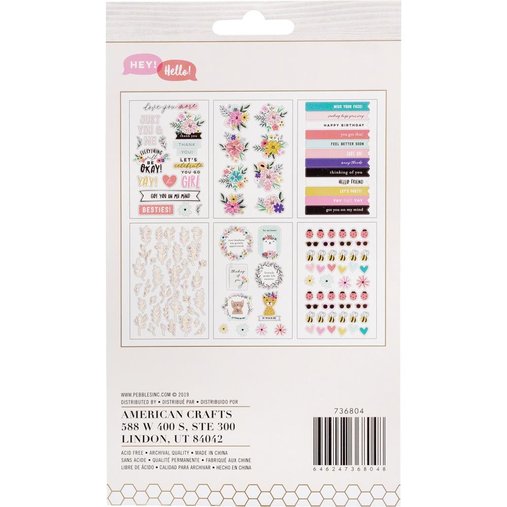 Jen Hadfield Hey, Hello Sticker Book 137pcs