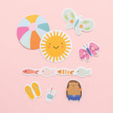 Sun & Fun Ephemera Cardstock Die-Cuts 40/Pkg