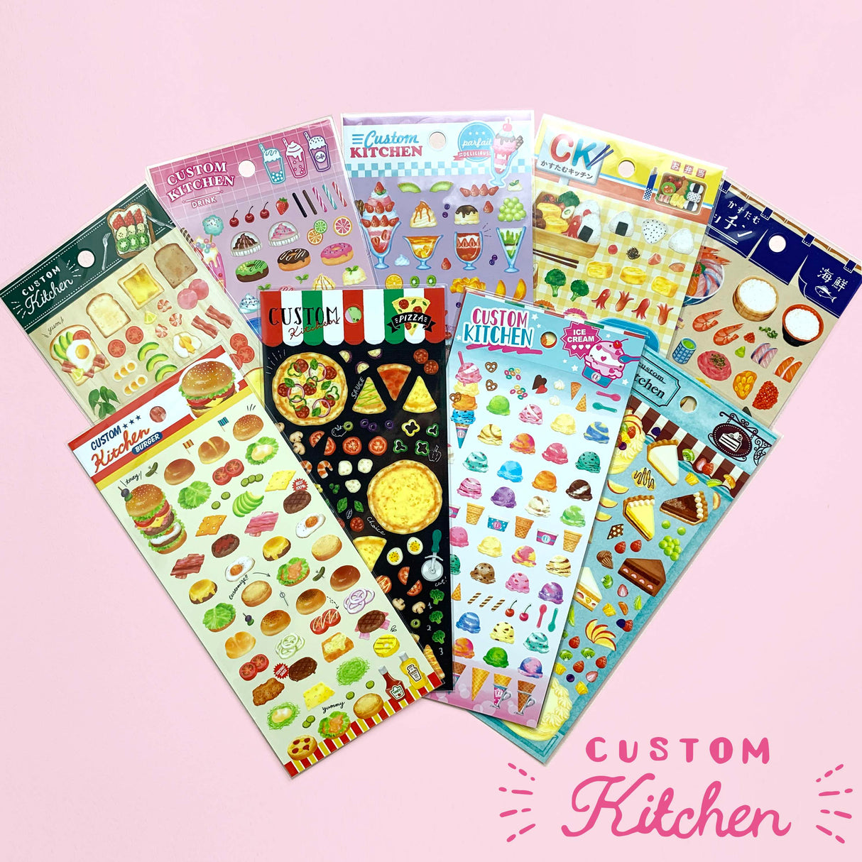 Parfait Custom Kitchen Mind Wave Seals Sticker