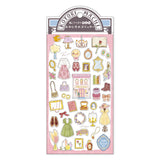 Kotori Machi Shopping Street Mall Mind Wave Seals Fashion Boutique Sticker, made in Japan.