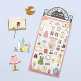 Kotori Machi Shopping Street Mall Mind Wave Seals Fashion Boutique Sticker, made in Japan.