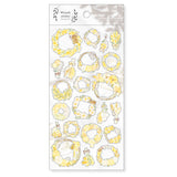 Yellow Flower Wreath Sticker Mind Wave