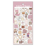 Girl's Closet Sticker Pink Mind Wave