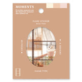 Pegatina Moments Flake con ondas mentales beige 