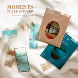 Moments Flake Sticker Beige Mind Wave