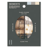 Moments Flake Sticker Gray Mind Wave