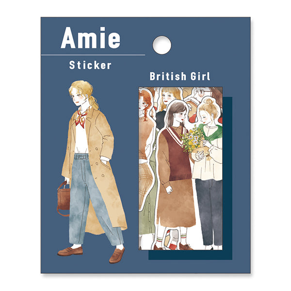 Amie Sticker Flake British Girl Mind Wave