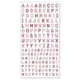 Slim Pink ABC Sticker Mind Wave