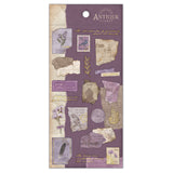 Antique Sticker Violet Mind Wave