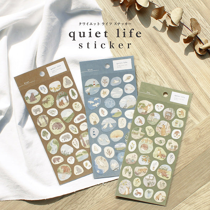 Fox Quiet Life Sticker