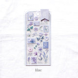 Oshibana Lilac Sticker Mind Wave