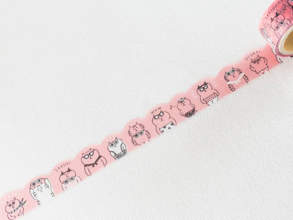 Gorogoro Nyansuke Die Cut Washi Tape