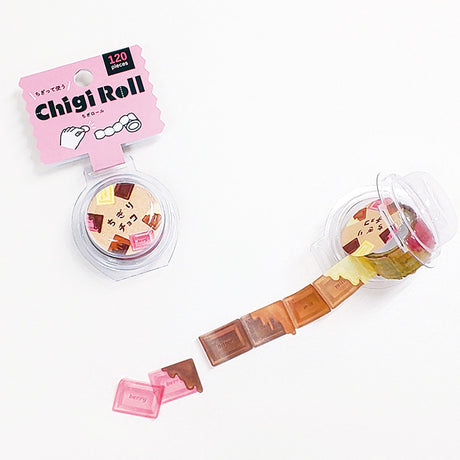 Chigiri Chocolate Chigi Roll, 135pcs in a roll, it's perforated making it so easy to share with friends or include a few in the happy mails and swag bags =)