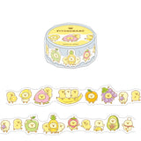 Piyokomame Fruits Washi Tape Mind Wave