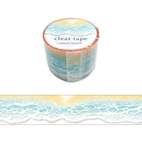 Sunset Beach Clear Washi Tape Mind Wave