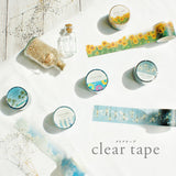 Midday Cloud Clear PET Tape Mind Wave