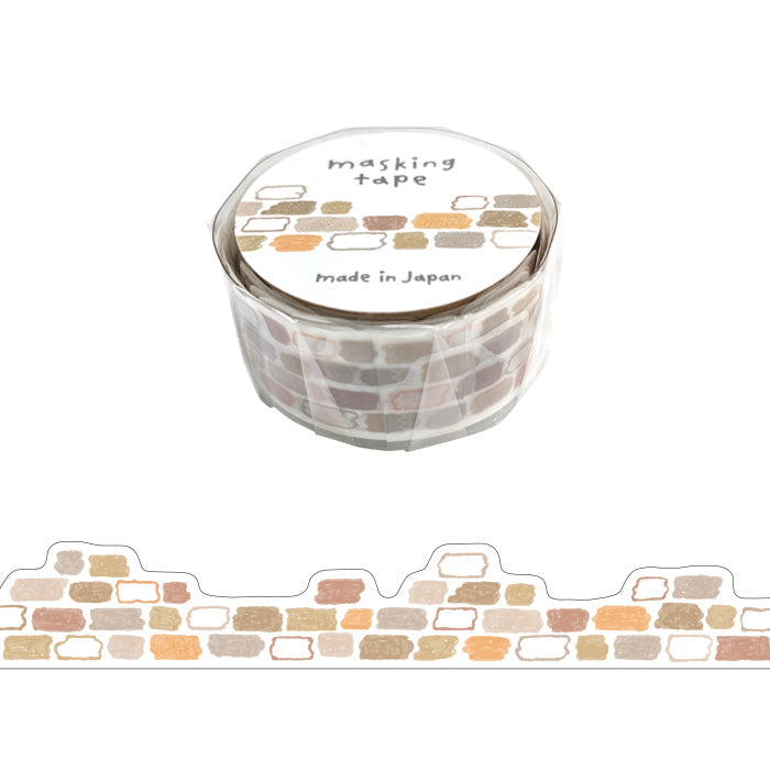 Brick Washi Tape Mind Wave