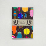 Beetle Pattern A6 Notebook