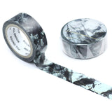 Round Top Atelier Noir- マスキングテープ 糸錦［墨黒］Black Ink Washi Tape