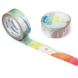 Round Top Rainbow Cloud Washi Tape  Atelier Noir- マスキングテープ 糸錦［虹雲］