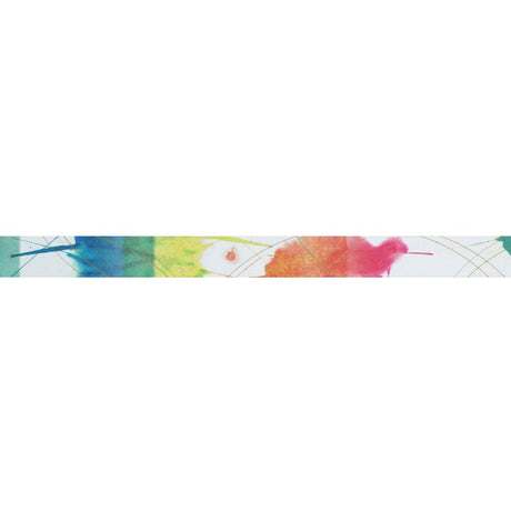 Round Top Rainbow Cloud Washi Tape  Atelier Noir- マスキングテープ 糸錦［虹雲］