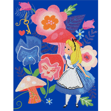 Alice in Wonderland Diamond Art Kit 15.7"X20.5"