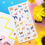 All Dogs Big & Small Sticker Sheet