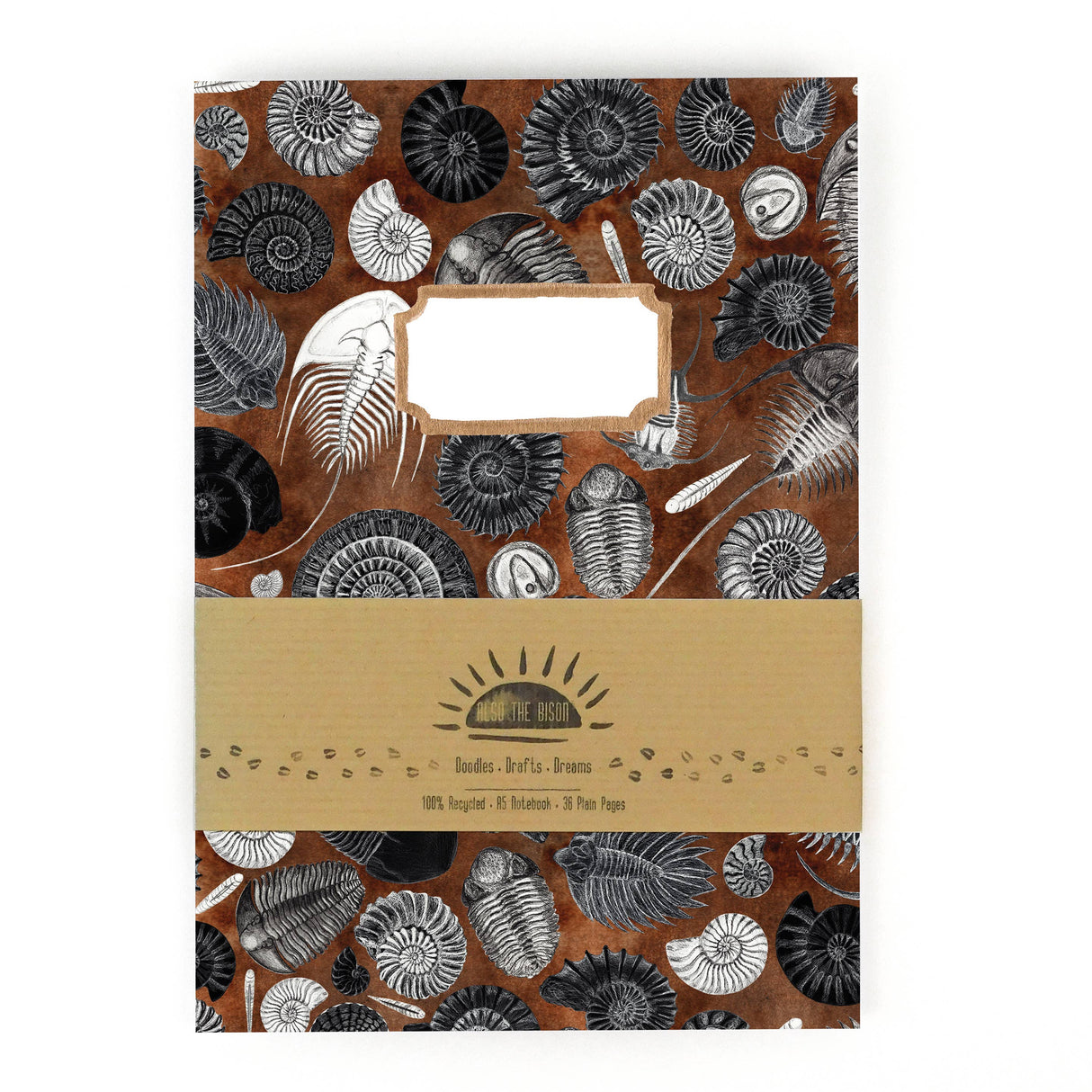 Ammonoidea Fossil Notebook