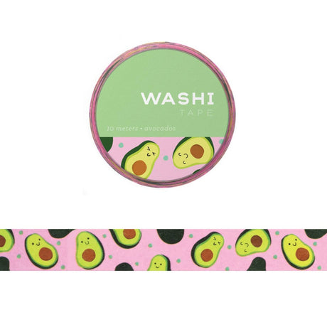 Avocados, check. Washi tape, check.  Happiness, check. 