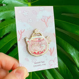 Axolotl Tea Pin