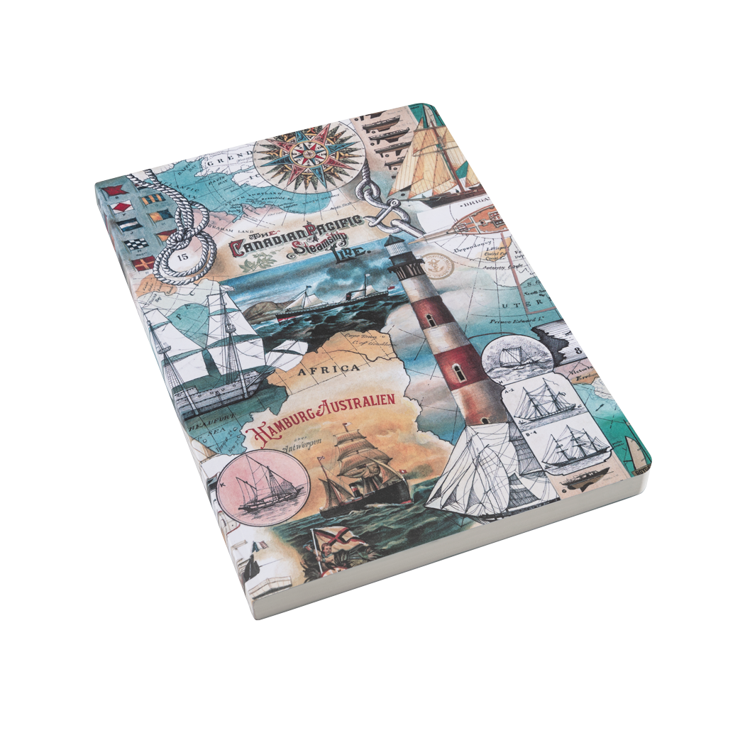 B7 Bomo Soft Bound Journal Marine