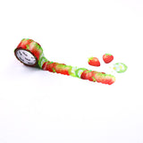 Strawberry Washi Roll Sticker Bande